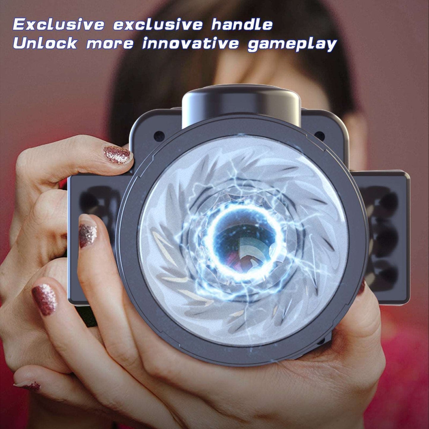 Sexeeg Camera 7-Speed Rotating Vibrating Male Masturbator