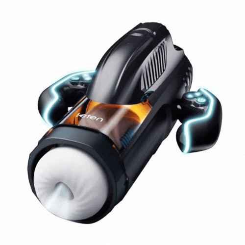 Sexeeg Deluxe 10-Mode Heating Male Masturbator with USB-C Charging