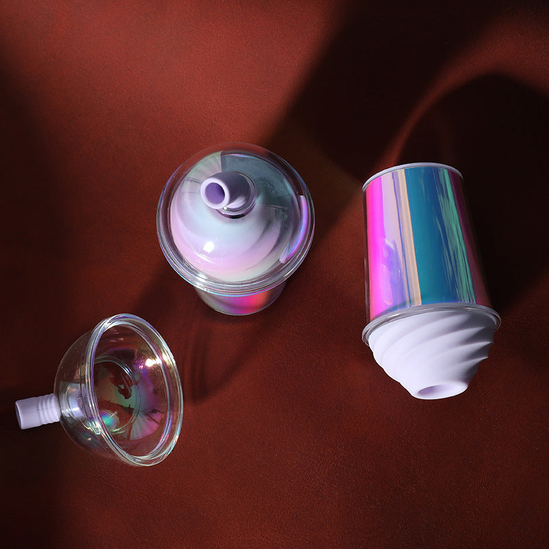 Sexeeg Hee Hee Cup - Suction Heating G-spot Vibrator Clitoral Stimulator