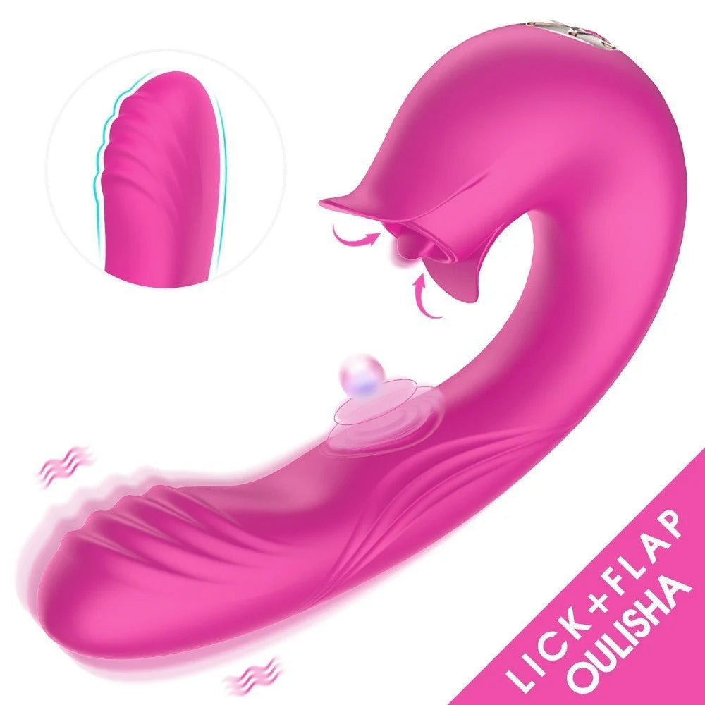 Sexeeg Devil Flower Sex Toys Sucking Dildo Vibrator For Women