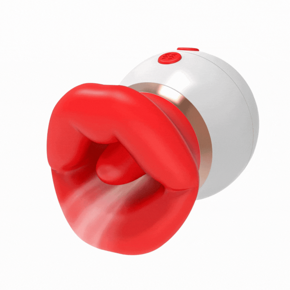 Sexeeg 3IN1 Big Mouth Shaped Sex Toy Sucking Vibrator Adult Toys