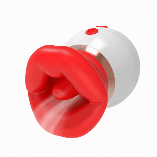 Sexeeg 3IN1 Big Mouth Shaped Sex Toy Sucking Vibrator Adult Toys
