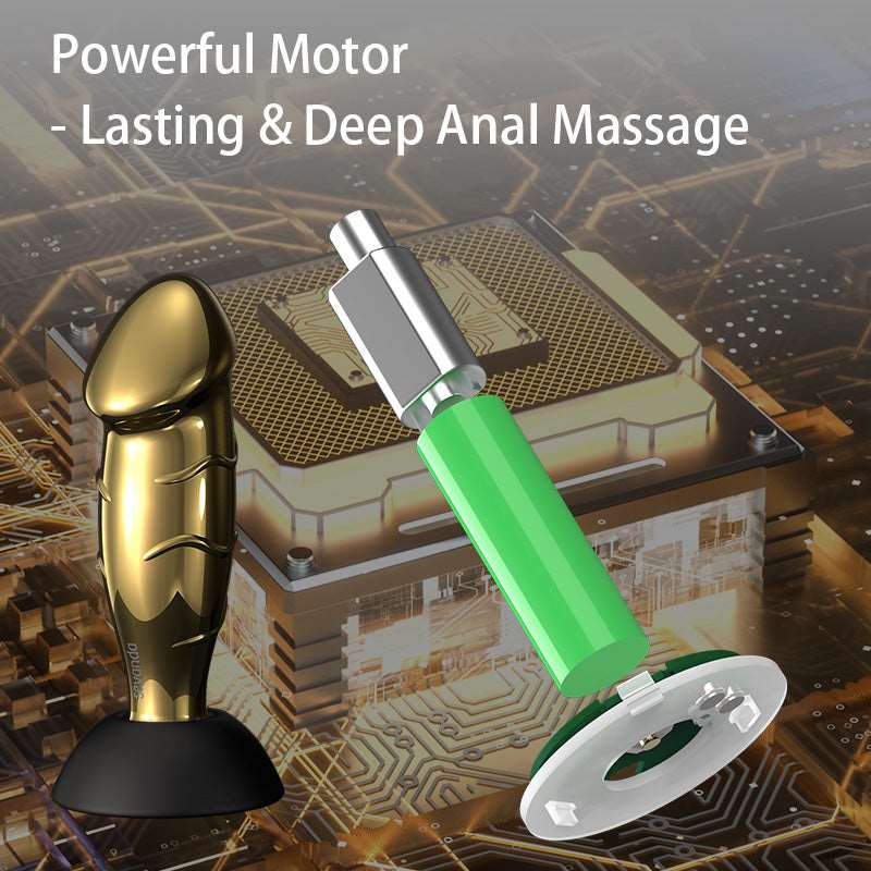 Sexeeg Drunken King Kong Gilded Prostate Massager Masturbation Stick Anal Plug