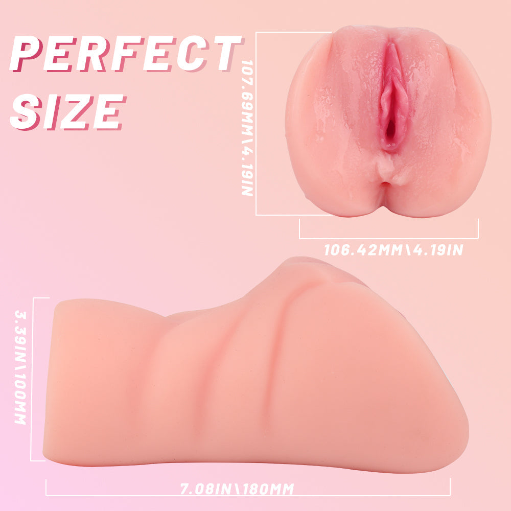 Sexeeg 2 In 1 Realistic Vagina Mens Stroker With Lips Vagina And Tight Anus Sex