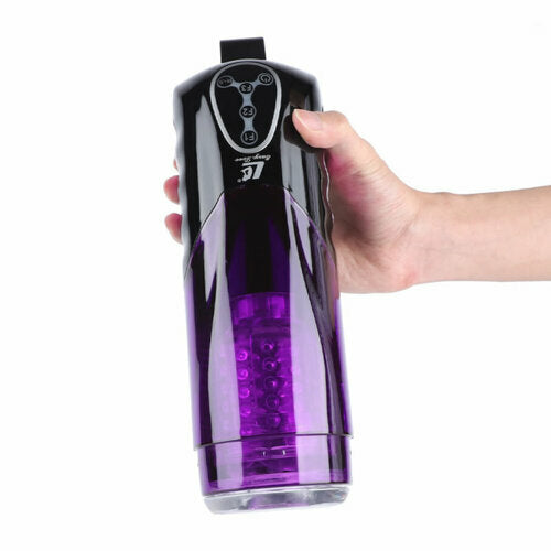 Sexeeg First Class Trainer Rotating and Thrusting Suction Cup Masturbator