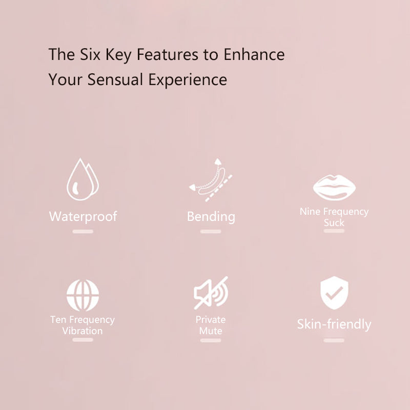 Sexeeg 9-Speed Sucking 10-Speed Vibration Female Masturbator