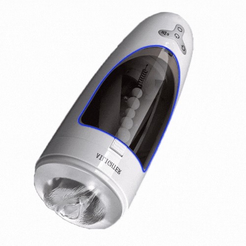 Sexeeg 5-Frequency Suction 10-Frequency Rotation Male Masturbator