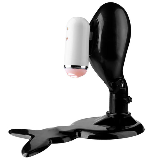 Sexeeg Male Masturbator Male Electric Handsfree Cup Aircraft Appliance Pocket Toy Funny Erotic Male Realistic Cat Wide Angle Adjustment for More Poses