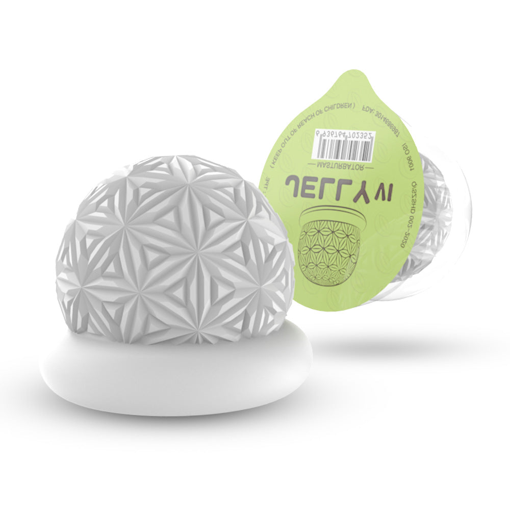 Sexeeg Jelly Soft Male Masturbator Cup For Man Glans Stimulation