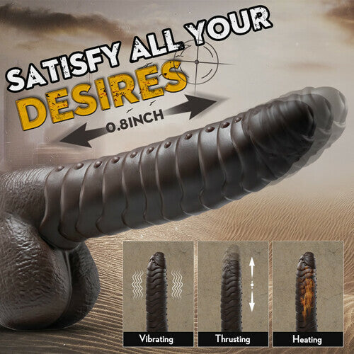 Sexeeg Pseudopenile Telescopic Swinging Penis Women's Liquid Silicone Masturbator Vibrating Rod Adult Sex Products Manufacturer