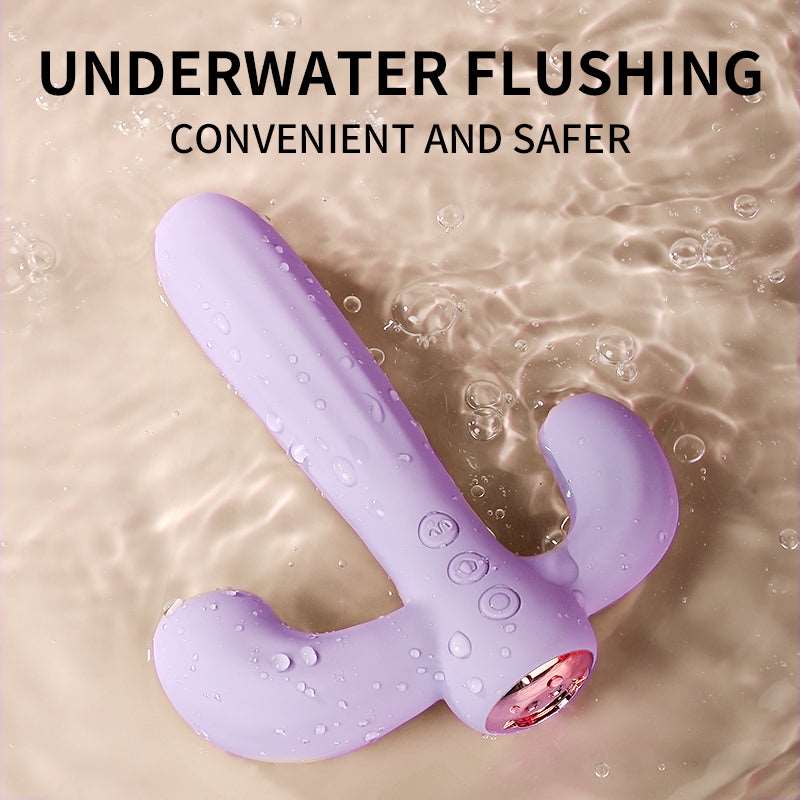 Sexeeg Cactus Pleasure Oasis: Suction + Vibrating Massage Wand