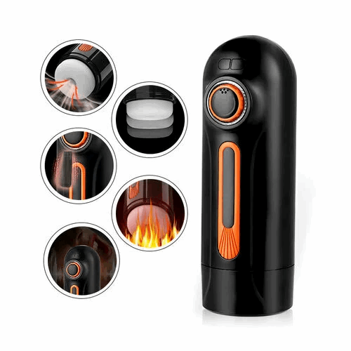 Sexeeg 6 IN 1 Function 10 Vibration 4 Suction Male Masturbation