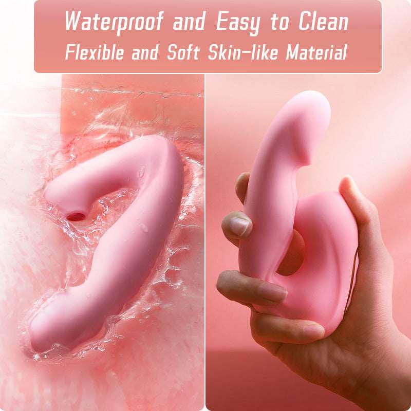 Sexeeg 10-Speed Vibrating Suction Thumping Female Masturbator