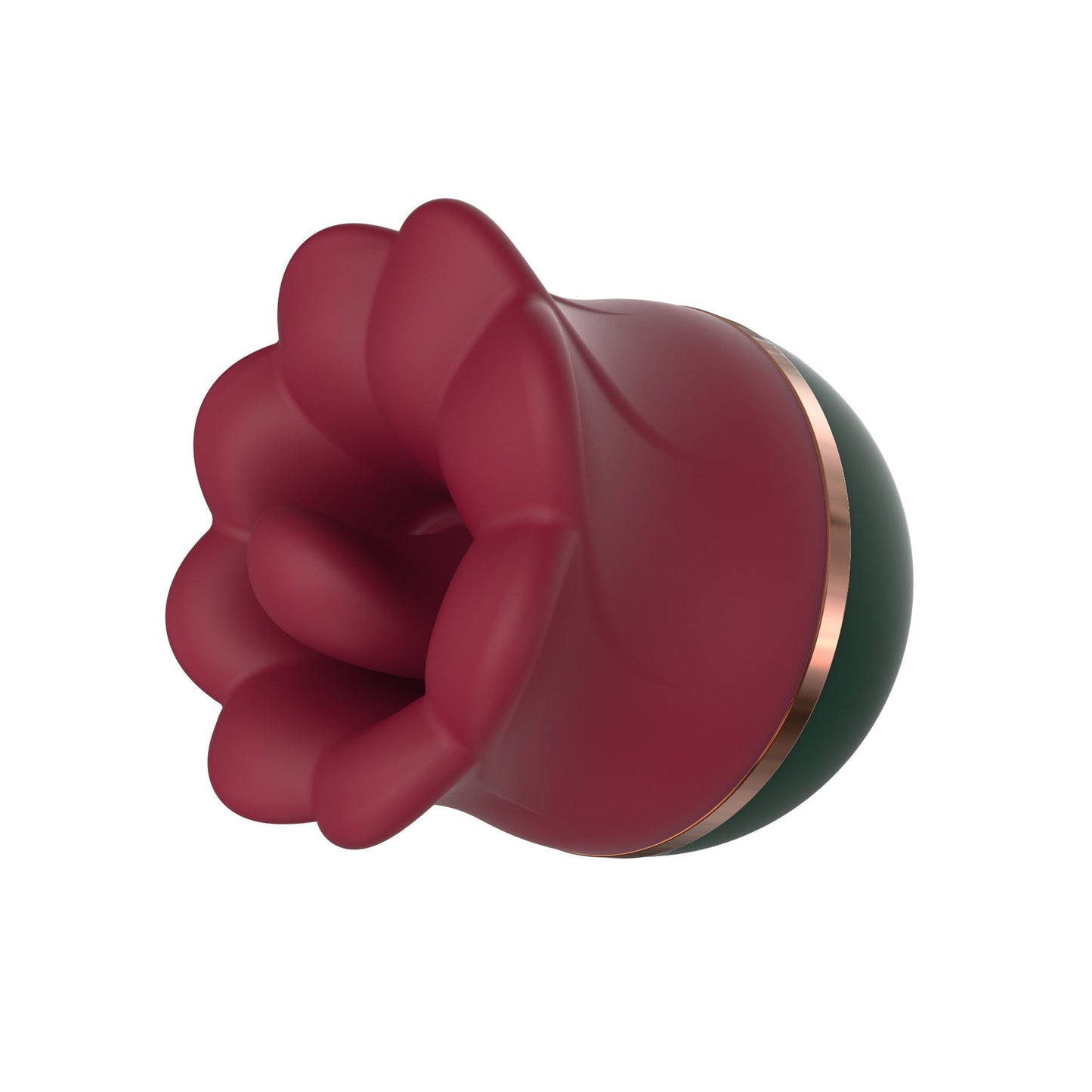 Sexeeg 2 In 1 Rose Kiss Tongue Licking Rose Flower Vibrator