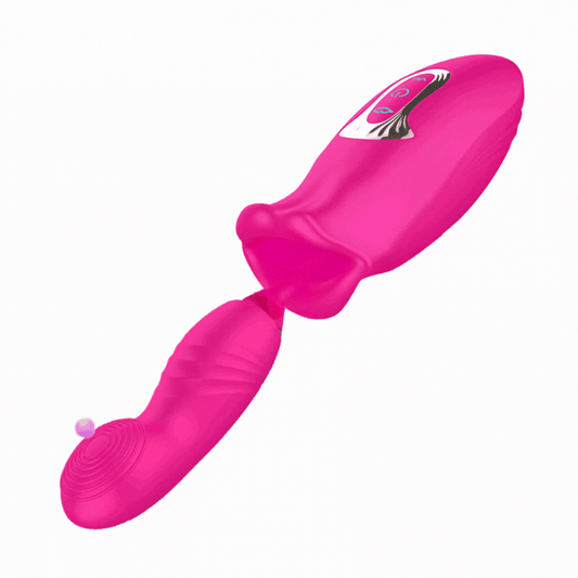 Sexeeg Rose Muncher Bite Vibrator G Spot Clitoris Stimulator Vagina Sucking Masturbator
