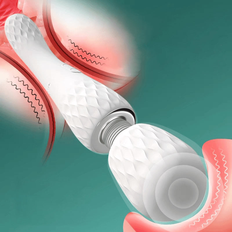 Sexeeg Strong Shock Vibration Women's Masturbation Double Head Massage Stick