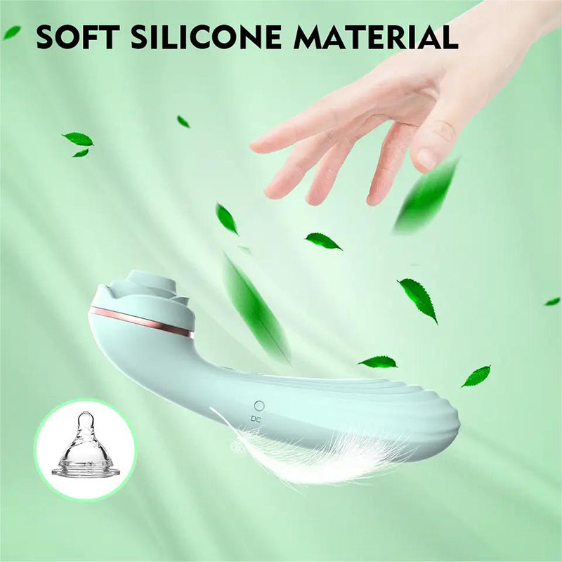 Sexeeg 10-Frequency Vibration Suction Vibrator