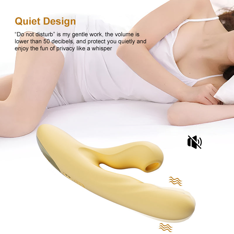 Sexeeg 7-Speed Suction 10-Speed Telescopic Automatic Heating Female Masturbator