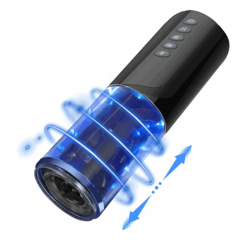 Sexeeg  Samurai 2.0-Automatic Telescopic And Rotating Masturbator