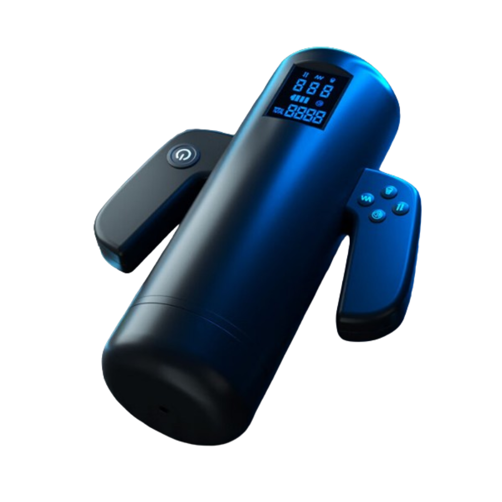 Sexeeg Intelligent Heating Clamp Sucking Swallowing Telescopic Game Masturbation Cup