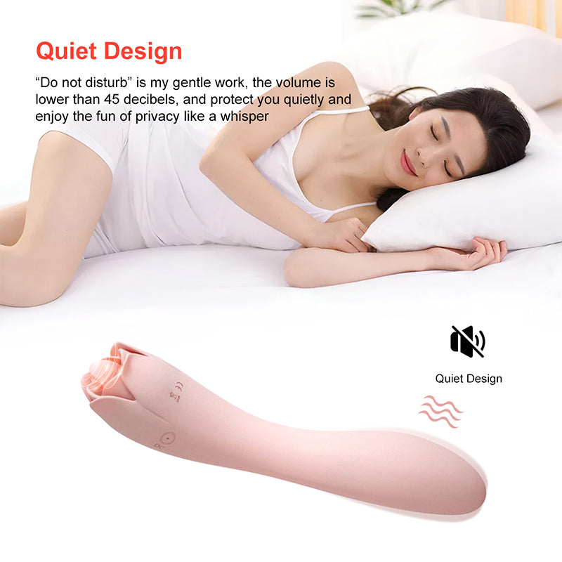 Sexeeg Rose Tongue Licking Vibrator