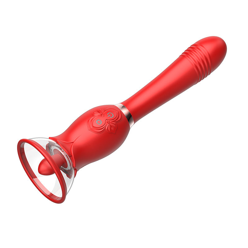Sexeeg Vibrator bar multi-frequency sucking vibration telescopic vibration