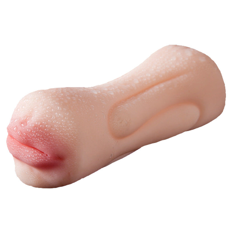 Sexeeg Double Acupoint Device Male Masturbation Device Aircraft Cup Real Channel Massage Double Head