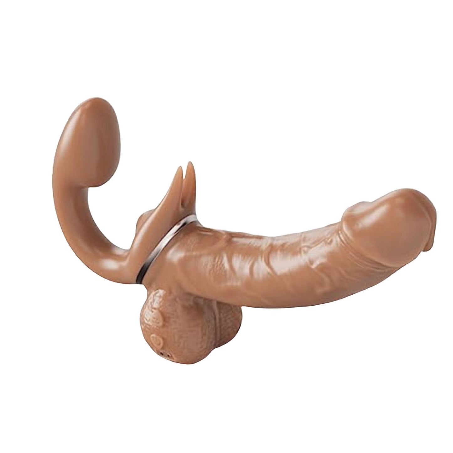 Sexeeg Double-Ended Dildos Female 10 Frequency Variable Sex Machine Clitoris Vibrator