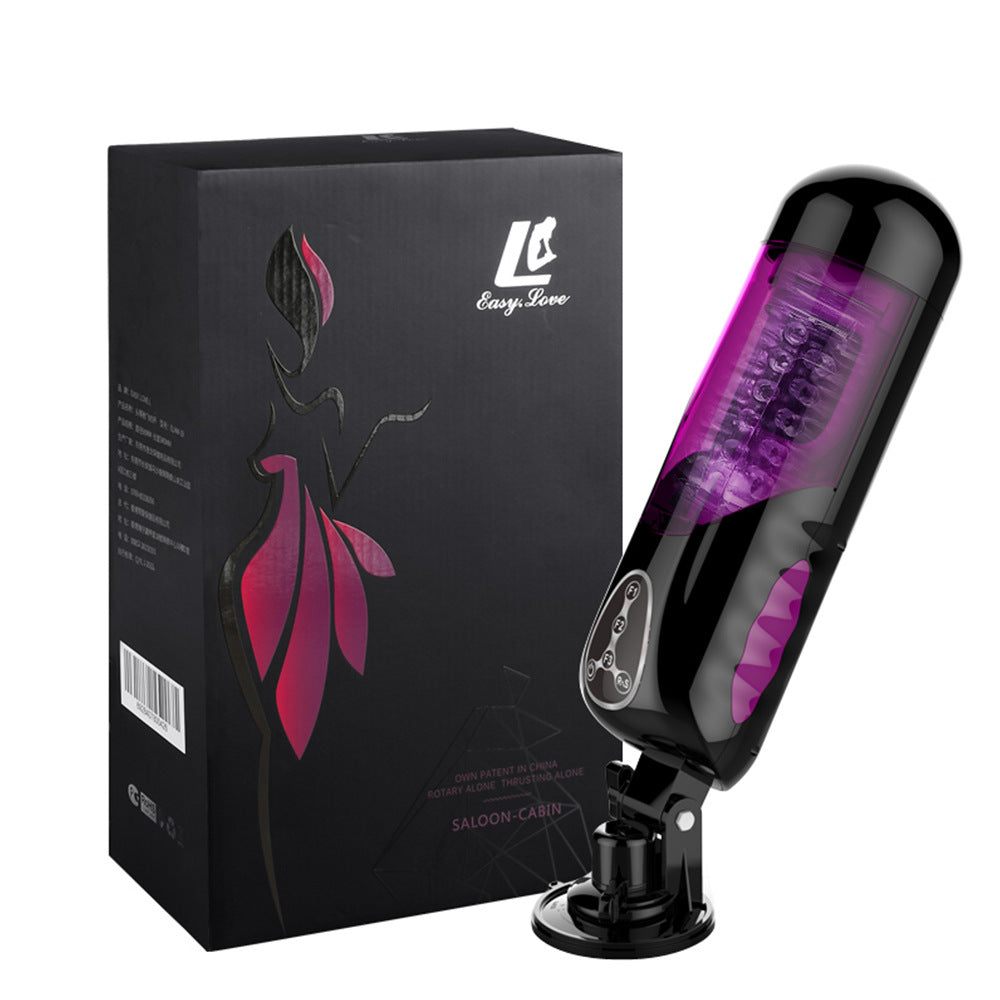 Sexeeg First Class Trainer Rotating and Thrusting Suction Cup Masturbator