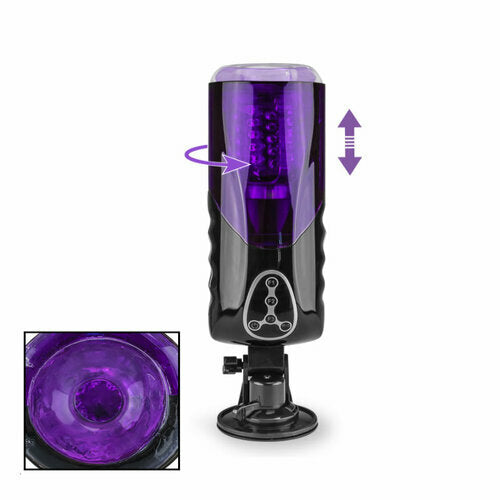 Sexeeg First Class Trainer Rotating and Thrusting Suction Cup Masturbator
