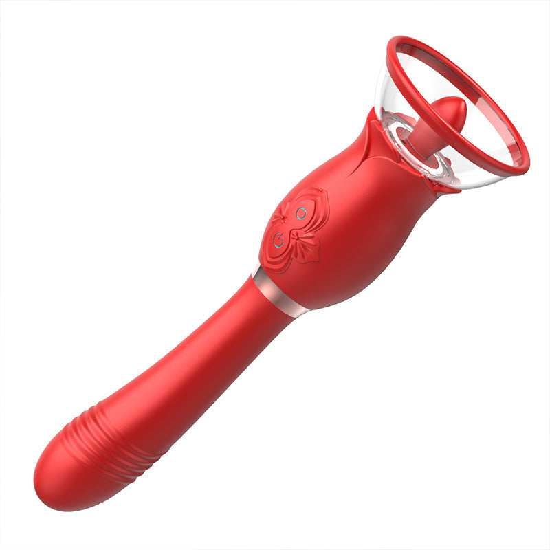 Sexeeg Vibrator bar multi-frequency sucking vibration telescopic vibration