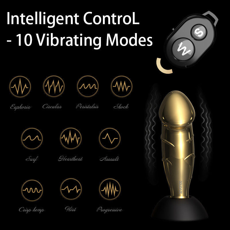 Sexeeg Drunken King Kong Gilded Prostate Massager Masturbation Stick Anal Plug