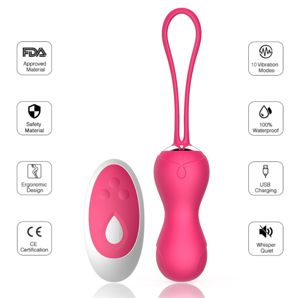 Sexeeg Vibrating Eggs Vaginal Tighten Exercise Kegel balls G Spot Vibrators  Clitoris Stimulation for Women