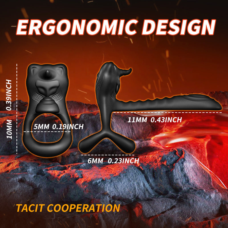 Sexeeg Bull Demon King Anal Toy Vibrator Male Prostate Massager Delay Ejaculation