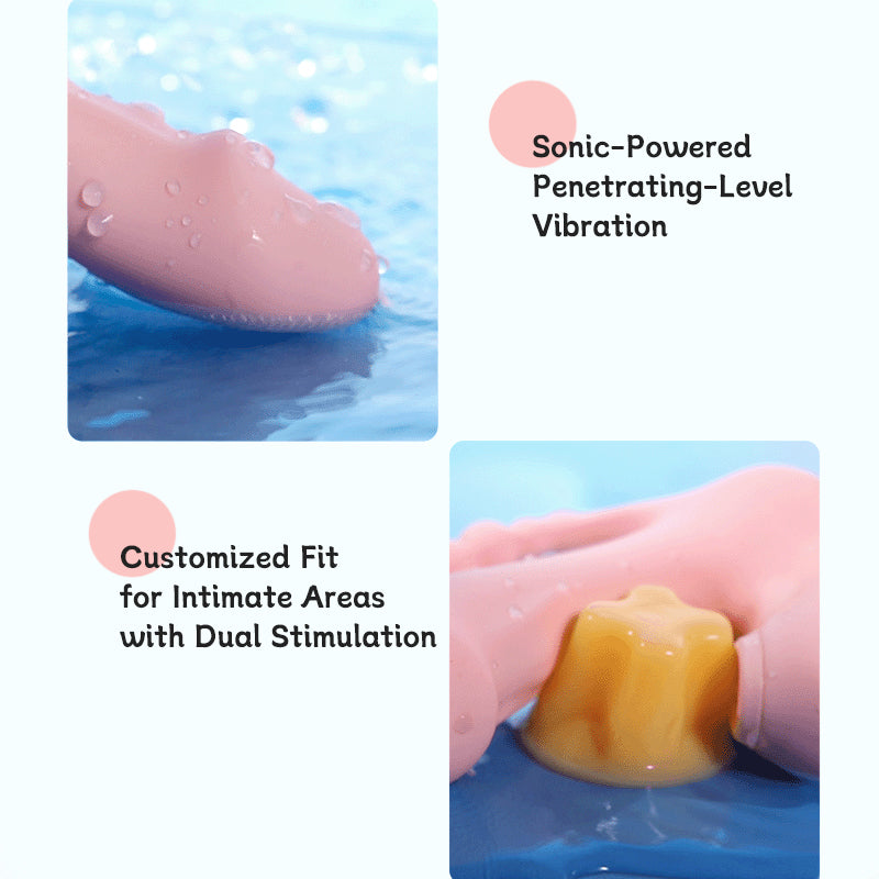 Sexeeg G-Spot Stimulation Anal Play Clitoral Suction Wearable Female Masturbator