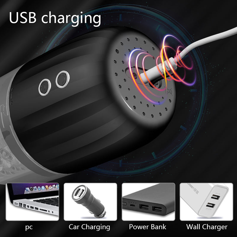 Sexeeg 7-Frequency Suction Rotation Male Aircraft Cup