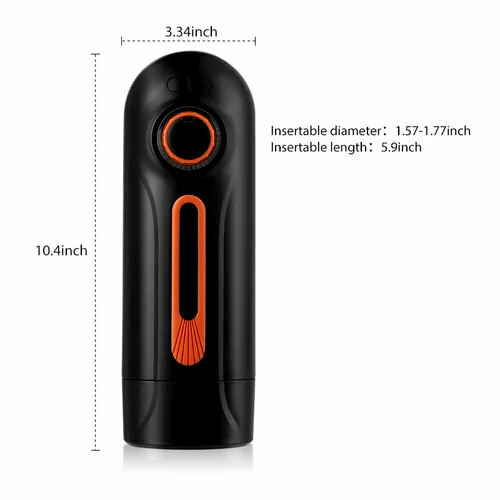 Sexeeg 6 IN 1 Function 10 Vibration 4 Suction Male Masturbation