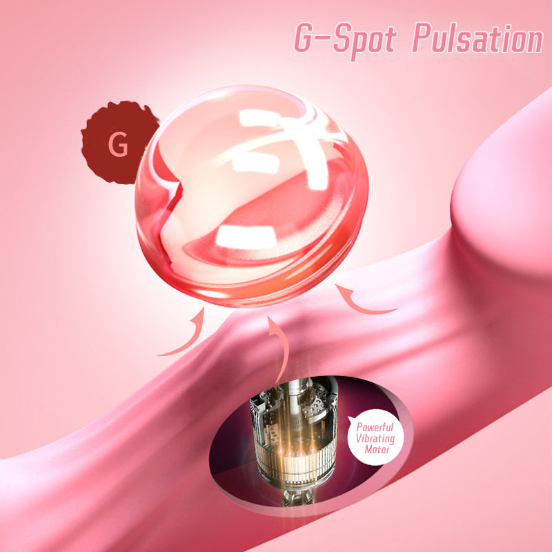 Sexeeg 10-Speed Vibrating Suction Thumping Female Masturbator