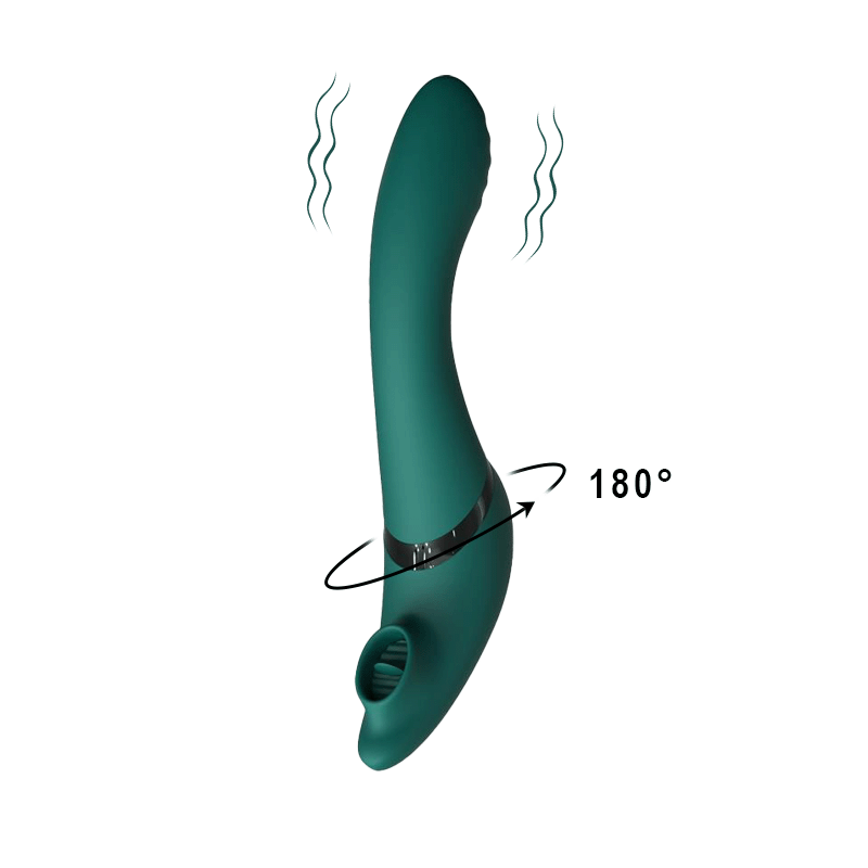 Sexeeg Spinning Sucking Vibrator
