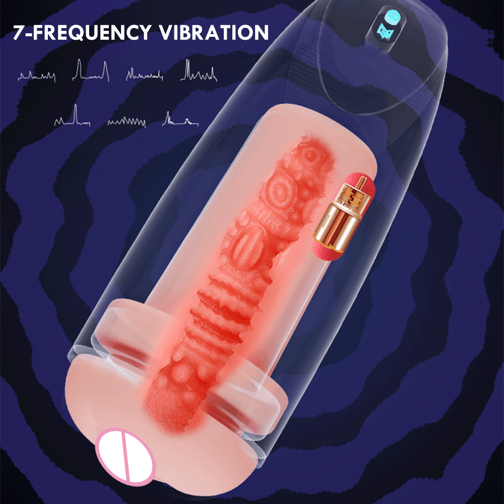 Sexeeg Raymond - Real Moan Vaccum Sucking Vibration Male Penis Stroker