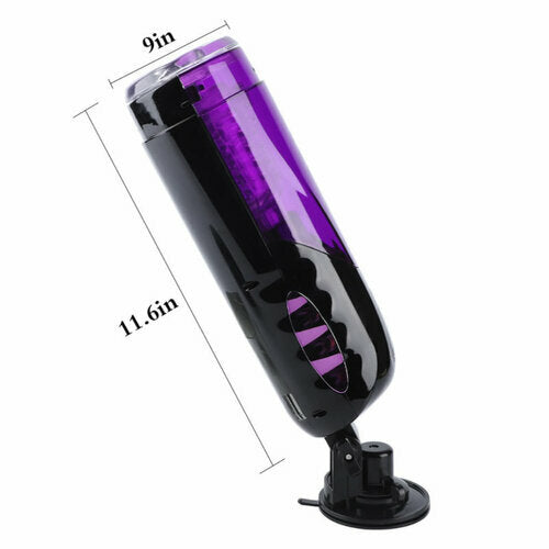 Sexeeg First Class Trainer Rotating and Thrusting Suction Cup Masturbator
