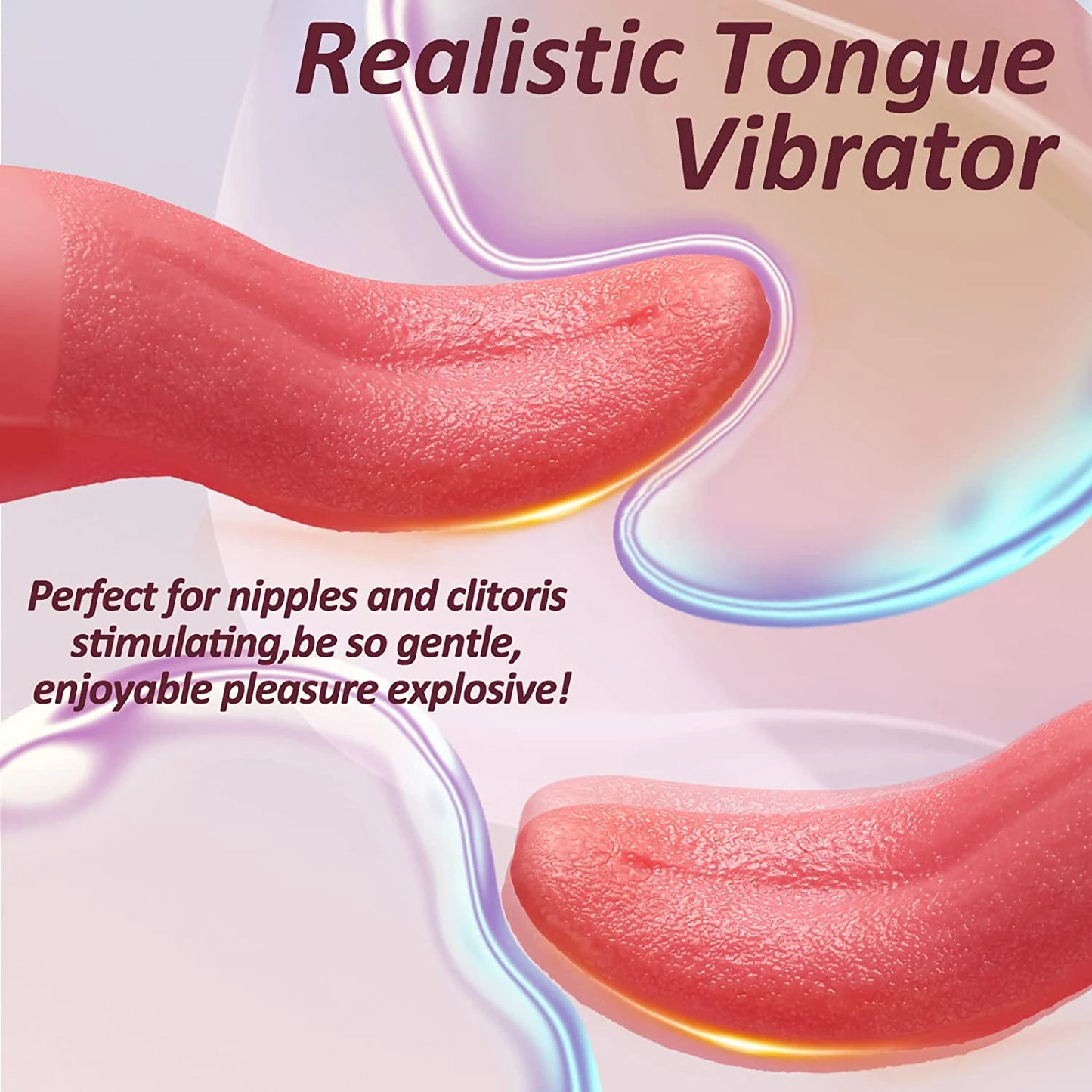 Sexeeg Tongue Licking Device Silicone Female Second Tide Masturbation Vibrator Adult Toy