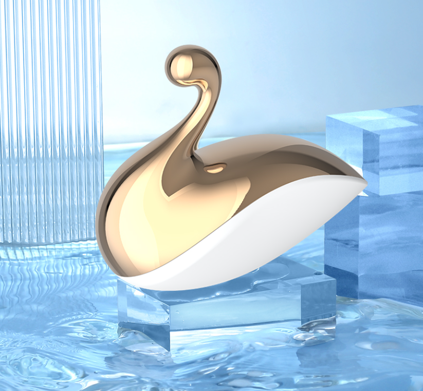 Sexeeg Women's Little Swan Lipping Tongue Licking Vibrator