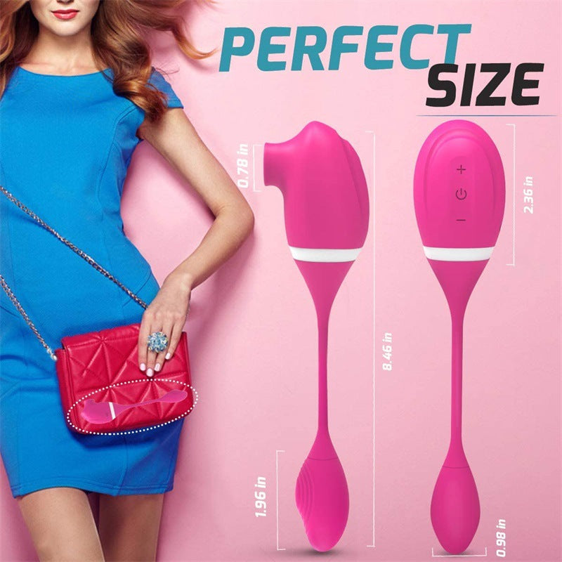 Sexeeg Sucking and Vibration Mini Bullet Egg
