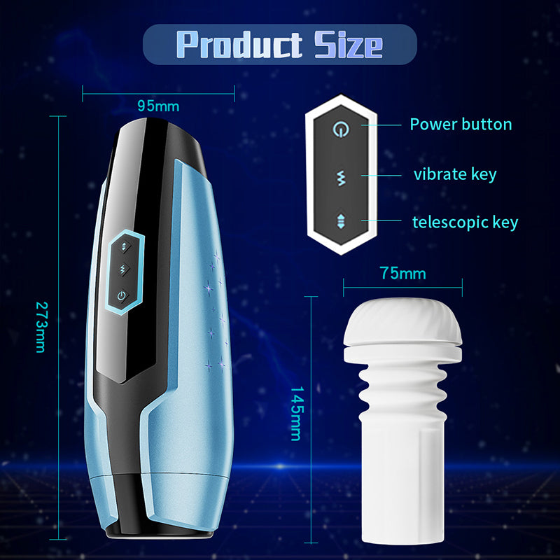 Sexeeg 5-Frequency Suction Male Aircraft Cup