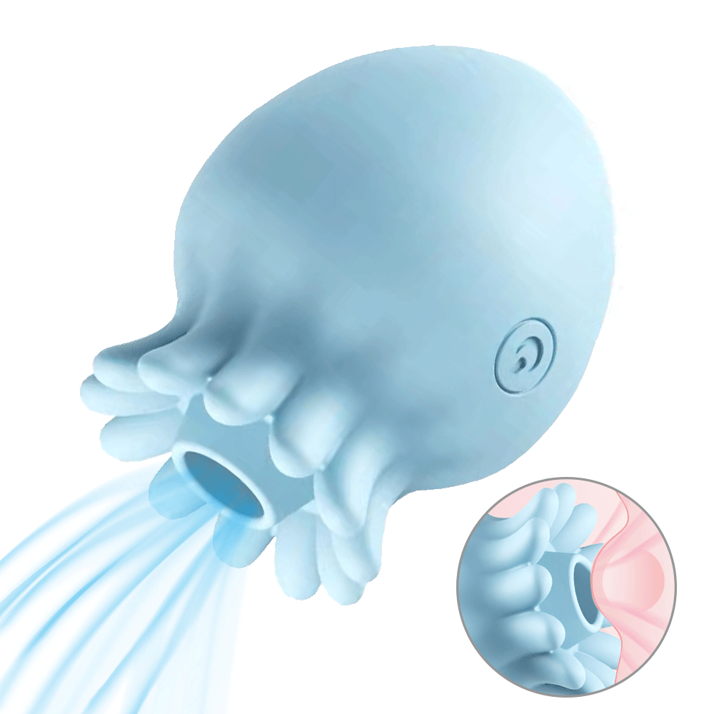 Sexeeg Jellyfish 10 Frequency Sucking Vibrator For Adult Sex Toys