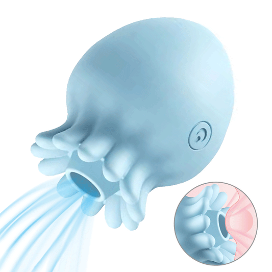 Sexeeg Jellyfish 10 Frequency Sucking Vibrator For Adult Sex Toys