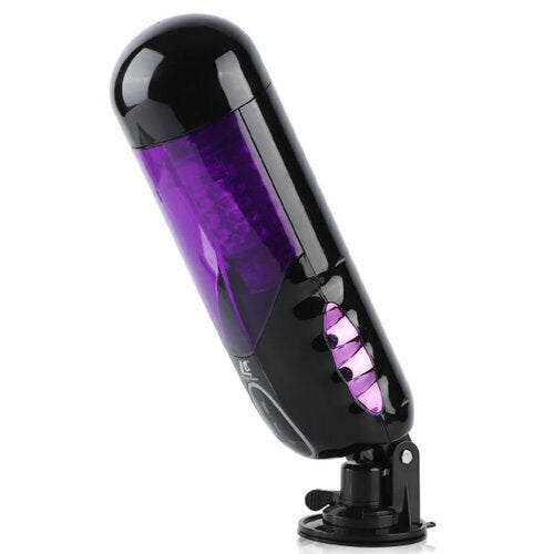 Sexeeg First Class Trainer Rotating and Thrusting Suction Cup Masturbator