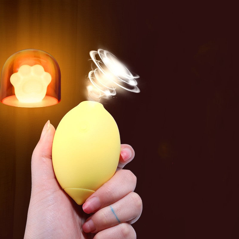 Sexeeg Sucker Clitoris Sucking And Licking G-point Massager Lemon Toy Sucker for Women