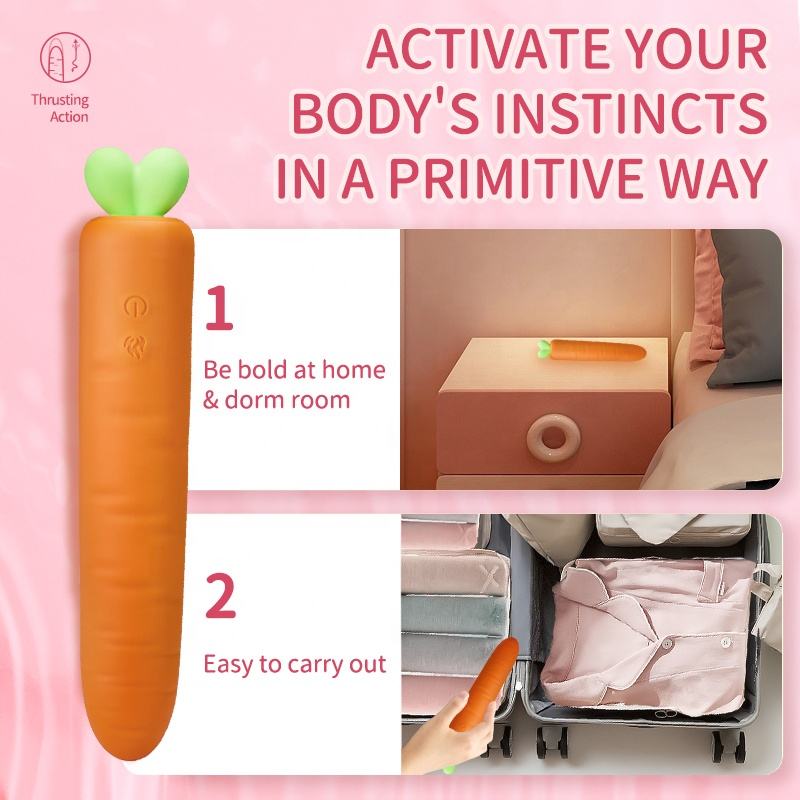 Sexeeg Carrot Heating Automatic Telescopic Vibration